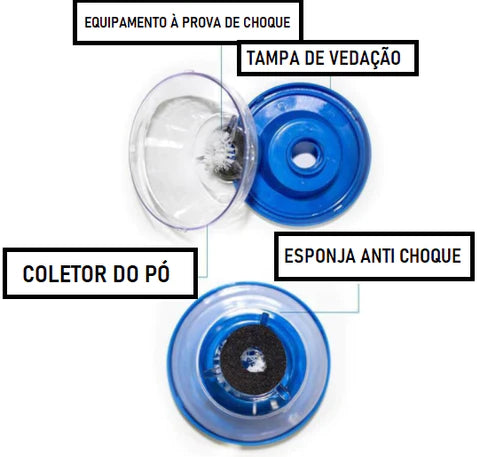 Coletor de Pó para Furadeira Anti Sujeira