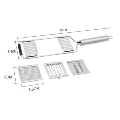 Ralador Profissional de Legumes Multiuso 4 em 1